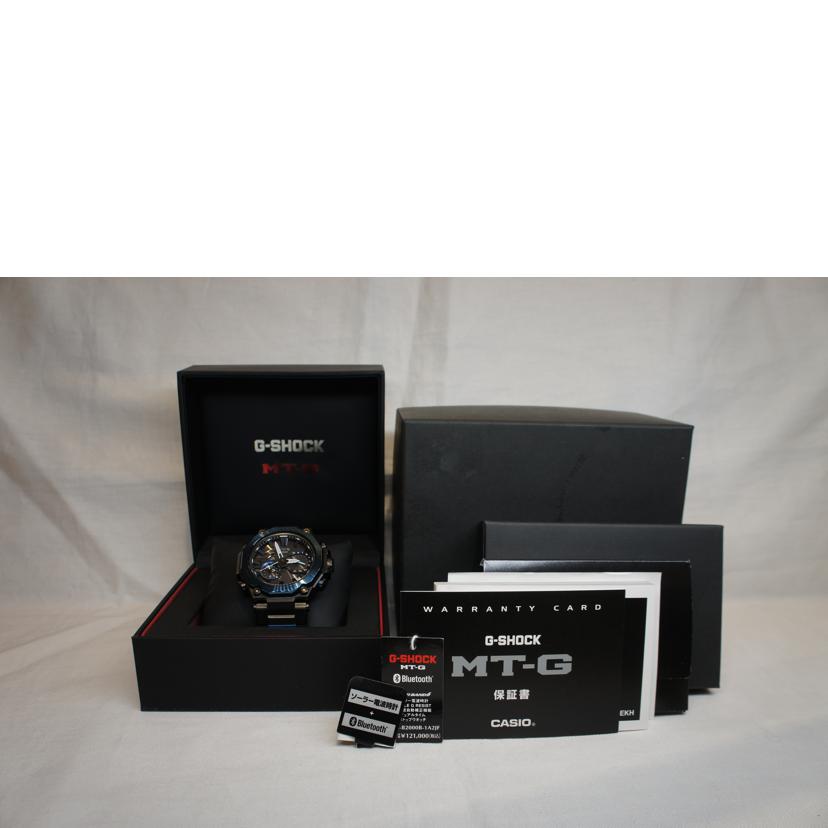 CASIO カシオ/G-SHOCK/MT-G/電波ソーラー×スマホリンク/MTG-B2000B-1A2JF//201*****/SAランク/92