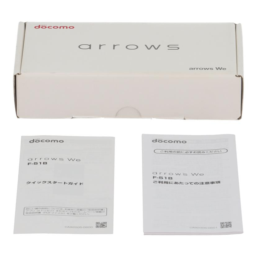 FUJITSU docomo 富士通 フジツウ /スマートフォン/arrows We/F-51B//31C33bb3/Bランク/67