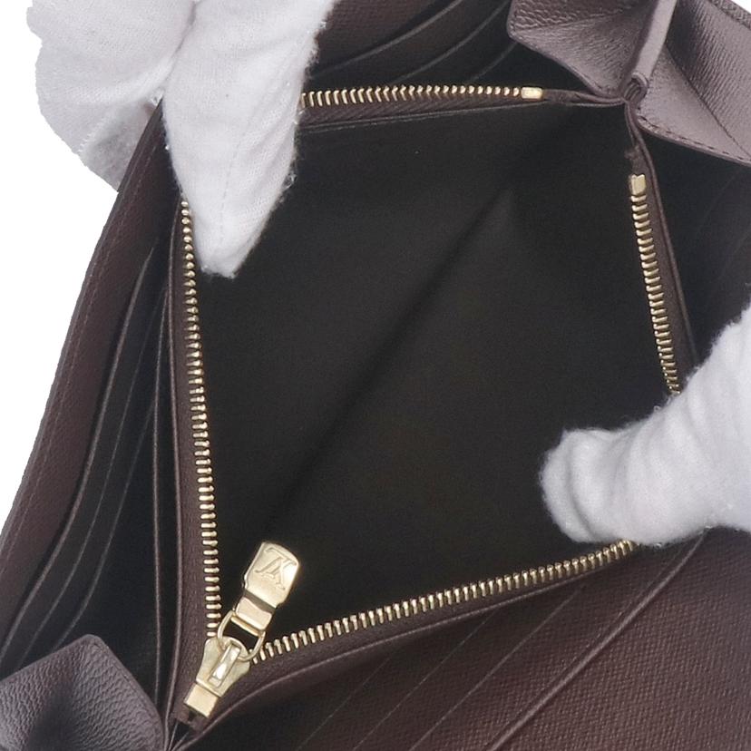 LOUIS VUITTON ルイ・ヴィトン/ポルトフォイユ・サラ/ダミエ/エベヌ/N63209//RFI*/Aランク/09