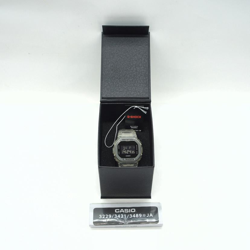 CASIO カシオ/G-SHOCK/デジタル/スケルトンブラック/DW-5600SKE-7JF//322*/Aランク/94