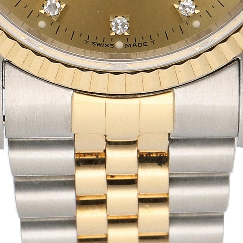 ROLEX/デイトジャスト 10Pダイヤ/ゴールド文字盤/16233G//X82****/Aランク/67