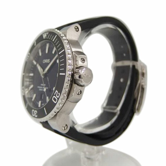 ORIS オリス/アクイス・デイト/ネイビー文字盤/オートマチック/01 733 7730 4135//374****/ABランク/82