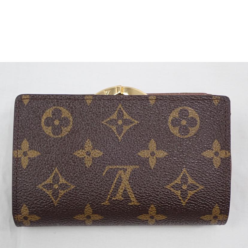 LV LV/ポルトフォイュヴィエノワ/モノグラム/M61674//MI1***/Aランク/62