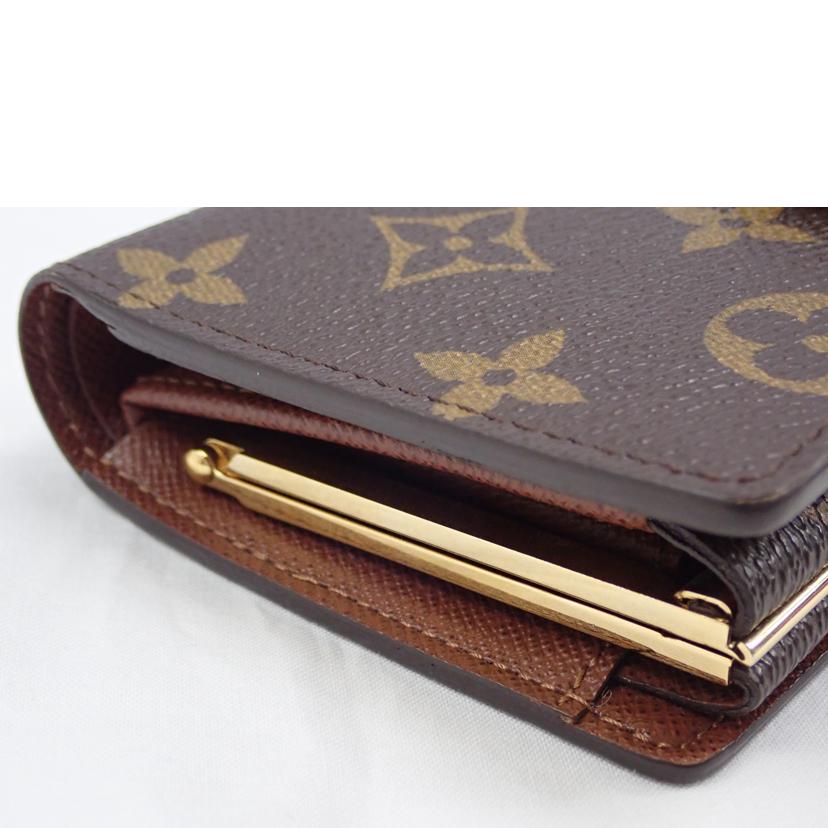 LV LV/ポルトフォイュヴィエノワ/モノグラム/M61674//MI1***/Aランク/62