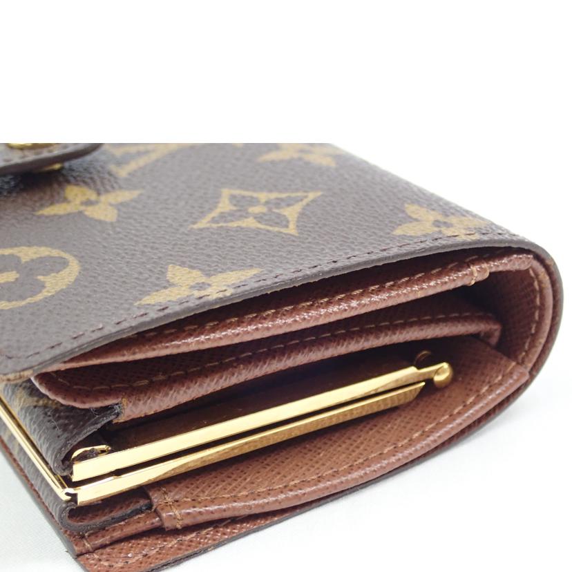 LV LV/ポルトフォイュヴィエノワ/モノグラム/M61674//MI1***/Aランク/62