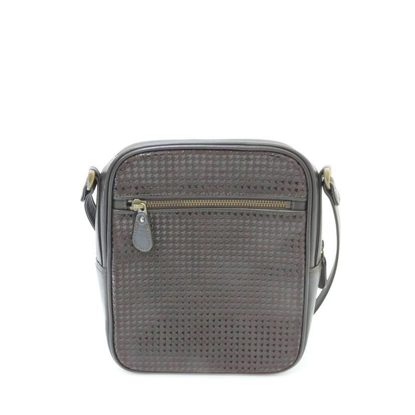 印伝屋/千鳥格子ショルダーバッグ/HAYATO//ABランク/88