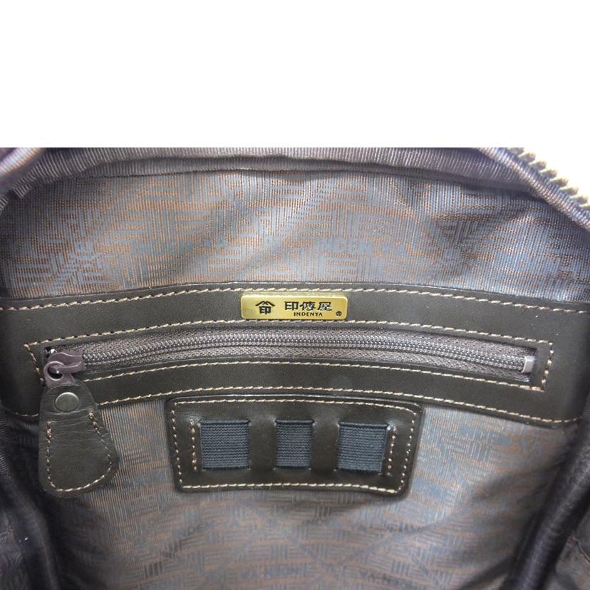 印伝屋/千鳥格子ショルダーバッグ/HAYATO//ABランク/88