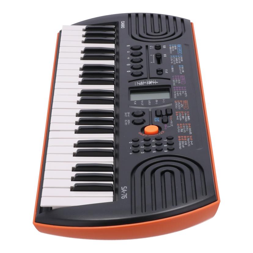 CASIO カシオ/電子キーボード/SA-76//818CAS18LK35886/Bランク/69