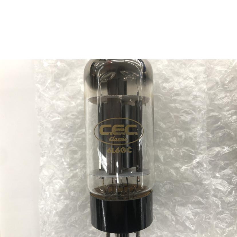 CEC Classic/真空管 パワー管 TUBE 2本セット/6L6GC//Bランク/75