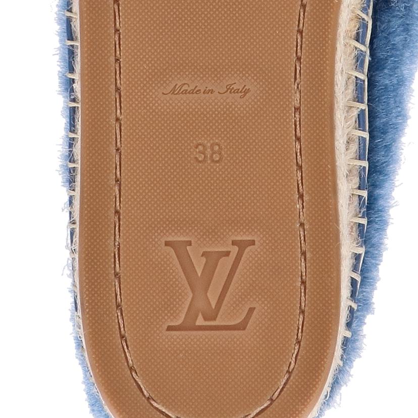 LV ルイヴィトン /シーシェア・ラインローファー/ブルージーン/1A51OI//CL1***/Aランク/37