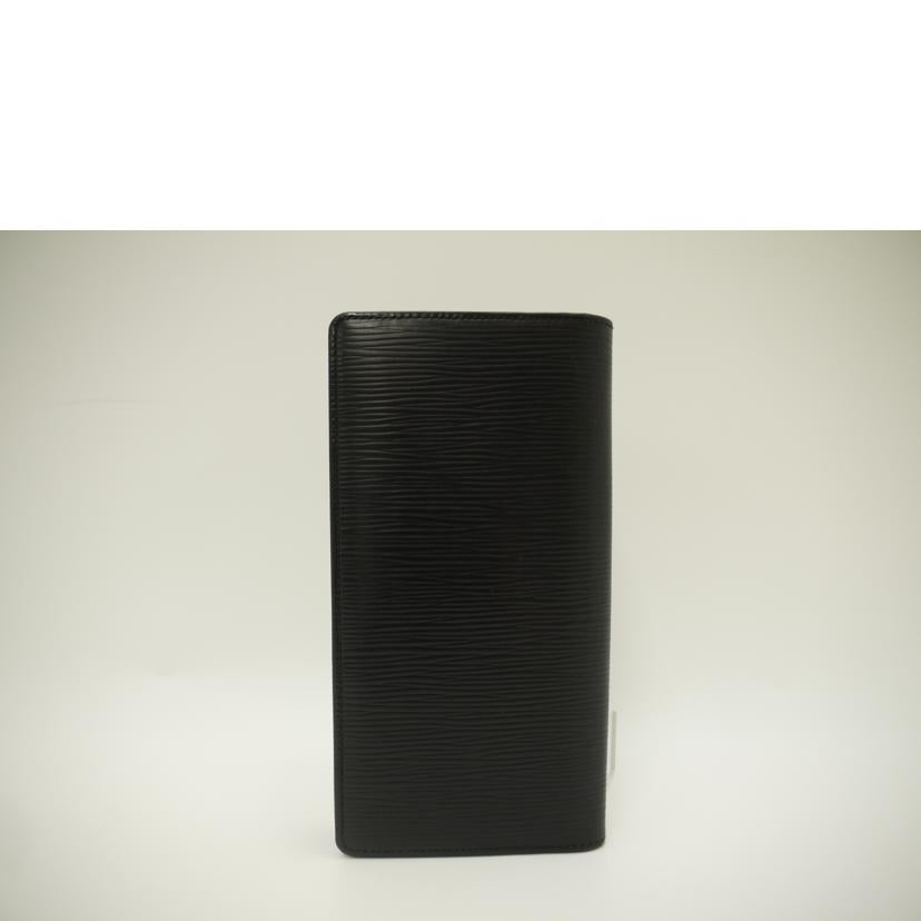 LOUIS VUITTON/ポルトフォイユ・ブラザ/エピ/ノワール/M66542//SP1***/Aランク/69