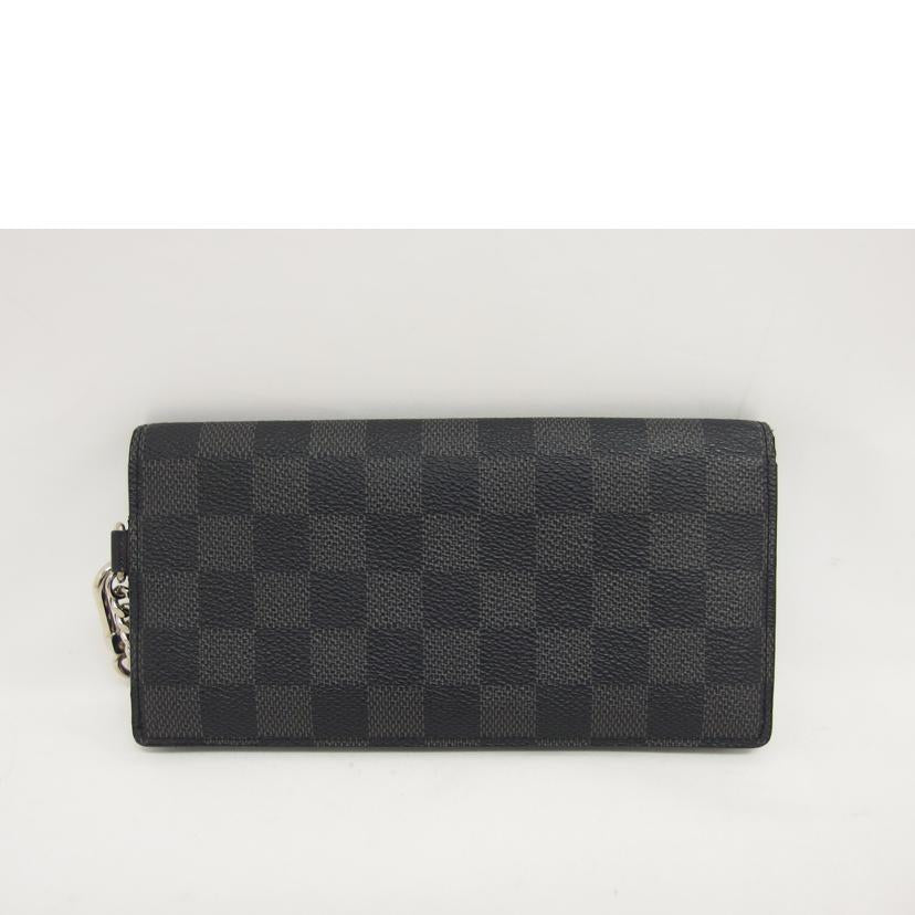 LV ルイ・ヴィトン/ポルトフォイユ・アコルディオン/ダミエ/グラフィット/N60023//TN3***/Aランク/04