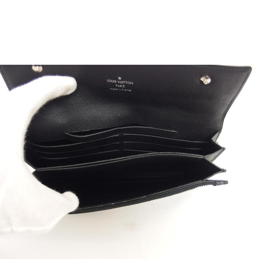 LV ルイ・ヴィトン/ポルトフォイユ・アコルディオン/ダミエ/グラフィット/N60023//TN3***/Aランク/04