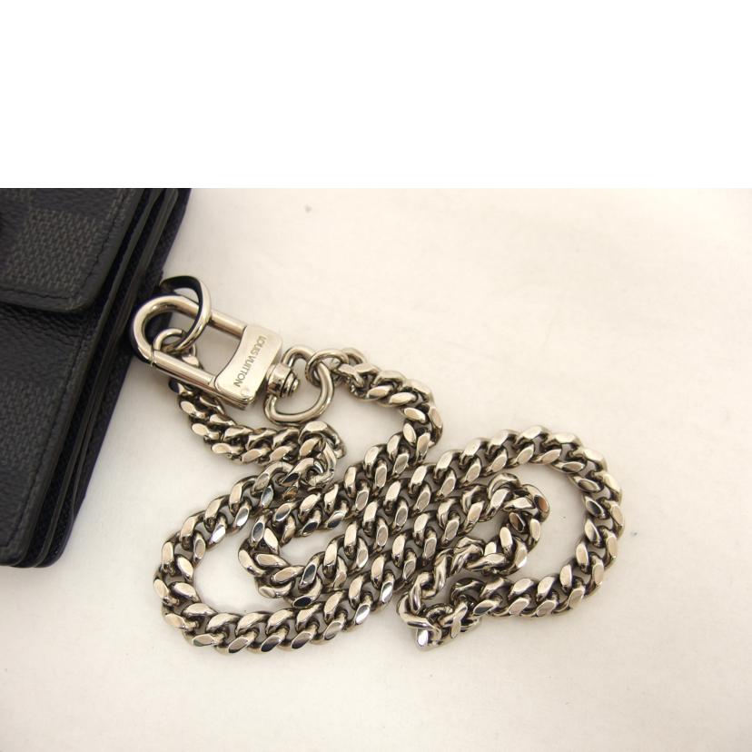 LV ルイ・ヴィトン/ポルトフォイユ・アコルディオン/ダミエ/グラフィット/N60023//TN3***/Aランク/04