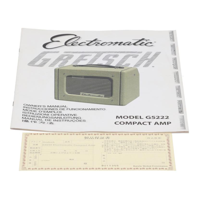 Gretsch グレッチ /真空管ギターアンプ/G5222 COMPACT AMP//CAXNH08119994/Bランク/65