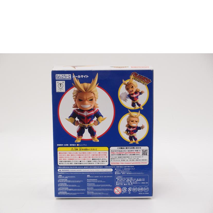 Good Smile Company グッドスマイルカンパニー/オールマイト「僕のヒーローアカデミア」フィギュア/ねんどろいど 1234//Sランク/69