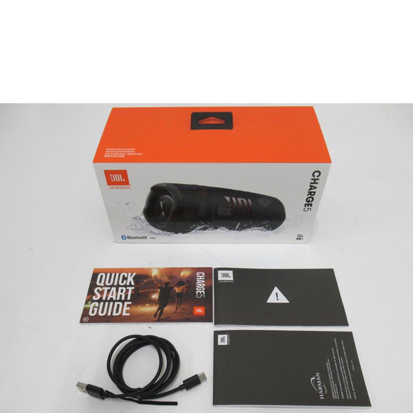 JBL ジェービーエル/ワイヤレススピーカー/CHARGE5/CHARGE5//ND0792-BL0071344/Bランク/63