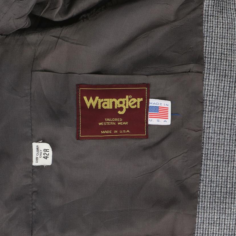 Wrangler ラングラー/70’s80’s/ウエスタンヨークジャケット/千鳥格子/ヴィンテージ/USA製/希少//ABランク/24