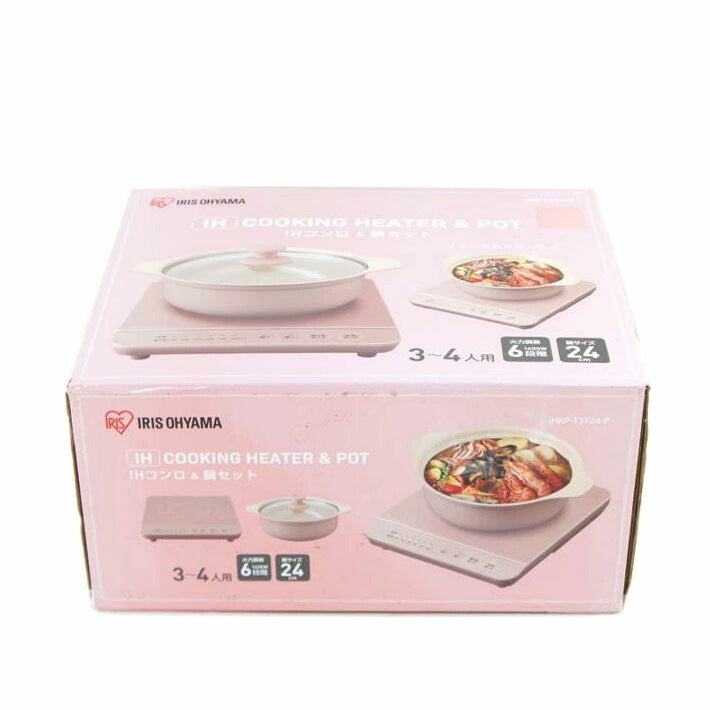 IRIS OHYAMA アイリスオーヤマ/IHコンロ&鍋セット/IHKP-T3724-P//Sランク/64