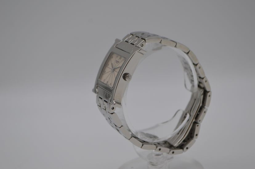 HERMES エルメス/Hウォッチレディースクォーツ/アイボリー文字盤/HH1.210/207****/メンズ時計/Aランク/89【中古】