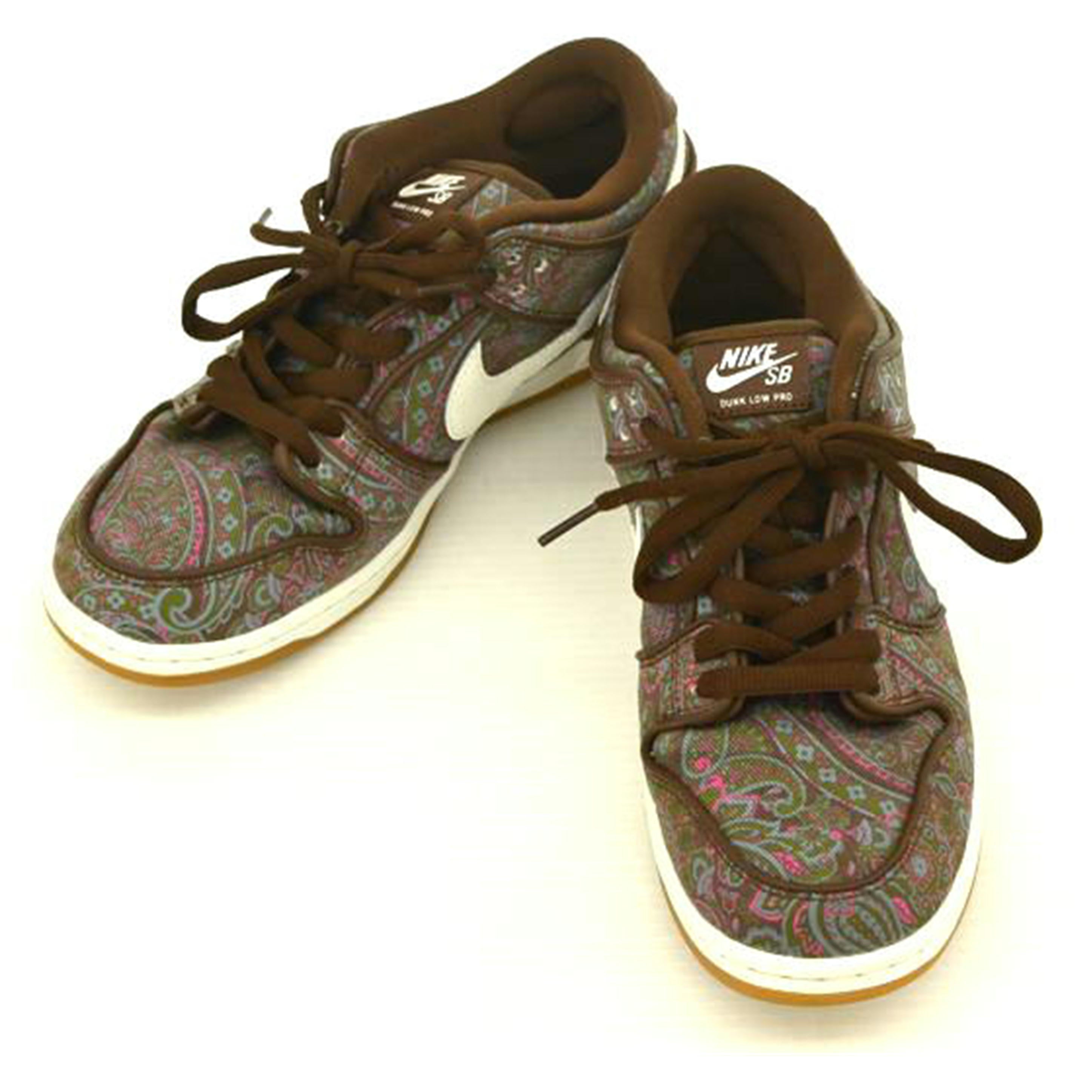 NIKE ナイキ/SBダンクローPRM/ブラウンペイズリー/DH7534-200//サイズ:27cm /ABランク/75