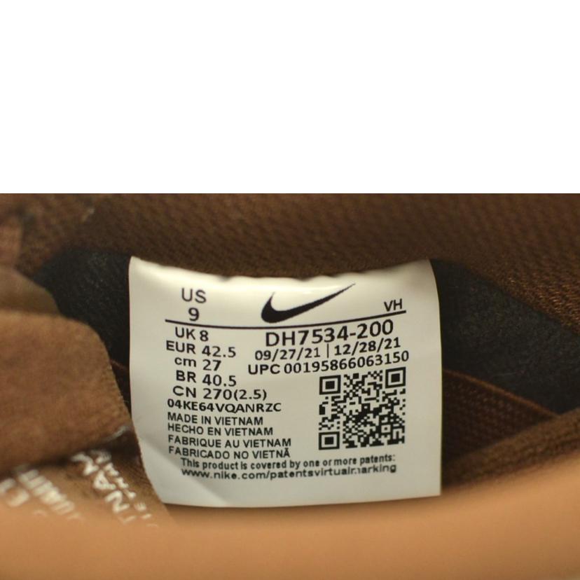 NIKE ナイキ/SBダンクローPRM/ブラウンペイズリー/DH7534-200//サイズ:27cm /ABランク/75