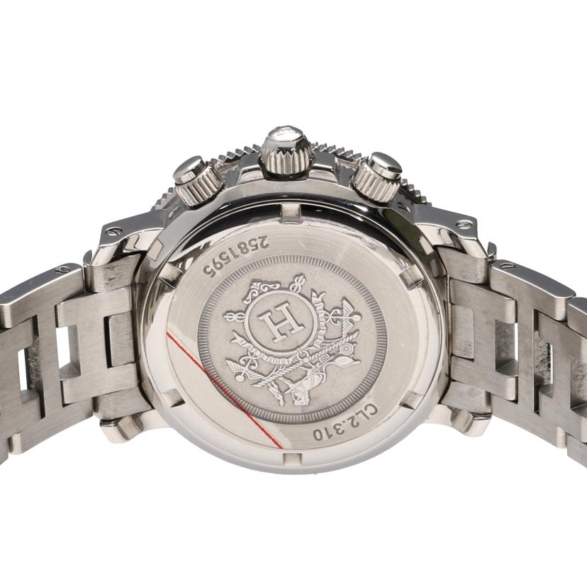 HERMES エルメス/クリッパーダイバークノロノグラフ/クオーツ/レディース/CL2.310//258****/Aランク/75