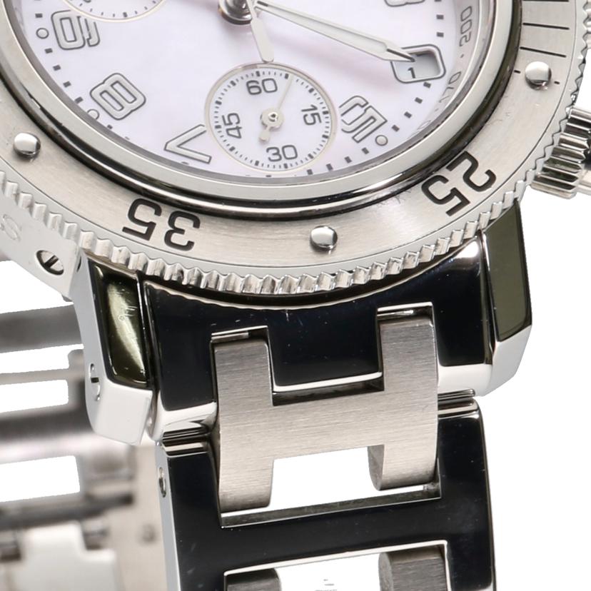 HERMES エルメス/クリッパーダイバークノロノグラフ/クオーツ/レディース/CL2.310//258****/Aランク/75