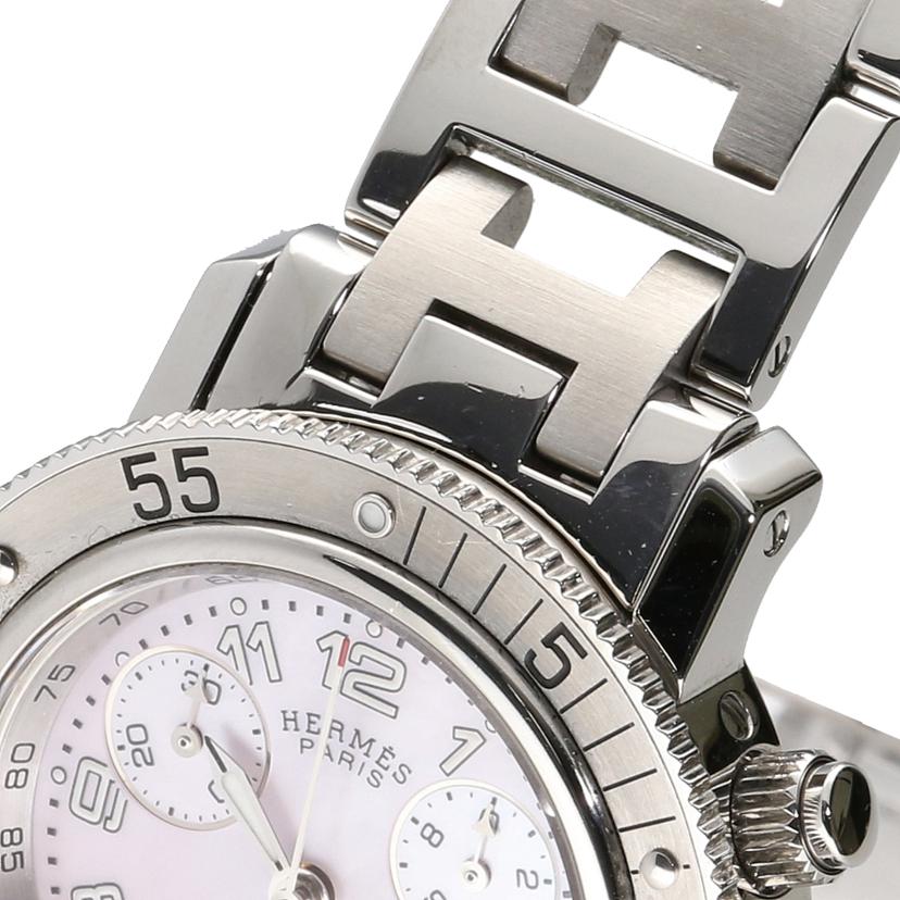HERMES エルメス/クリッパーダイバークノロノグラフ/クオーツ/レディース/CL2.310//258****/Aランク/75