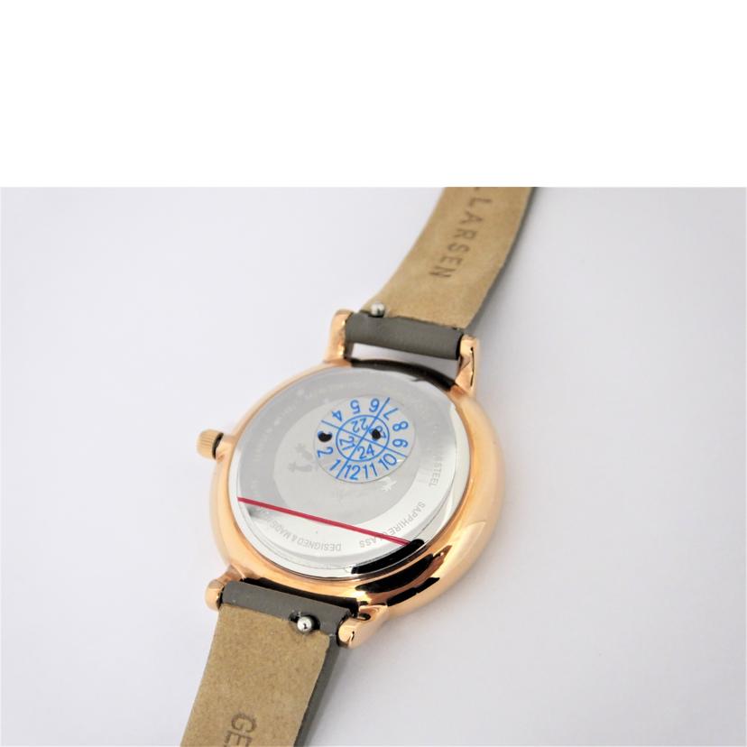 LARS LARSEN LARS LARSEN/キャロライン30mm/レディースクォーツ腕時計/LL146RSBGY//Aランク/88