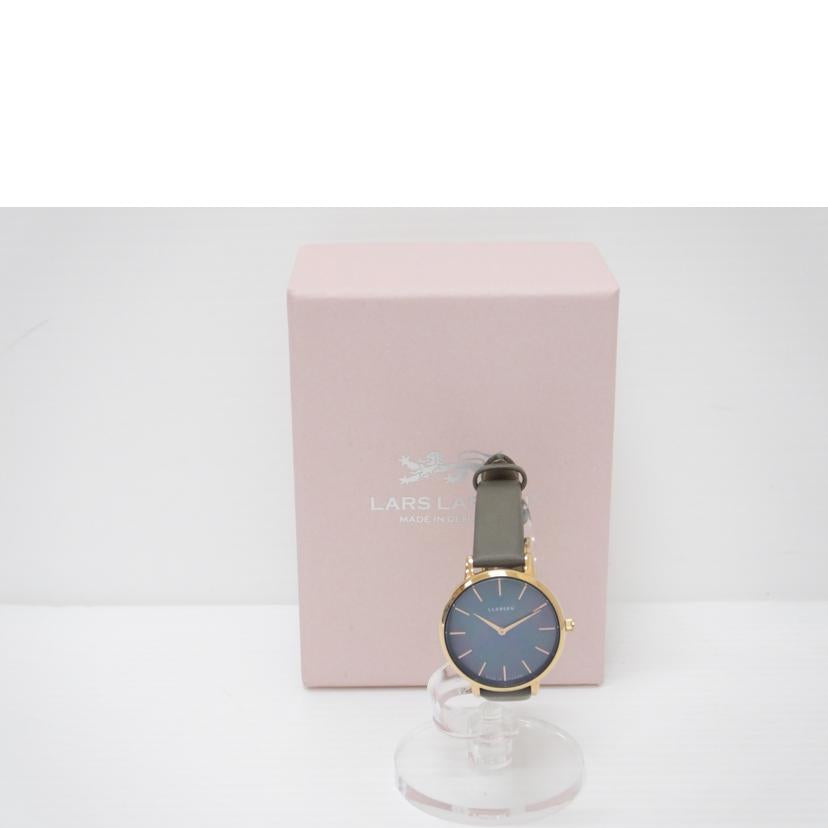 LARS LARSEN LARS LARSEN/キャロライン30mm/レディースクォーツ腕時計/LL146RSBGY//Aランク/88