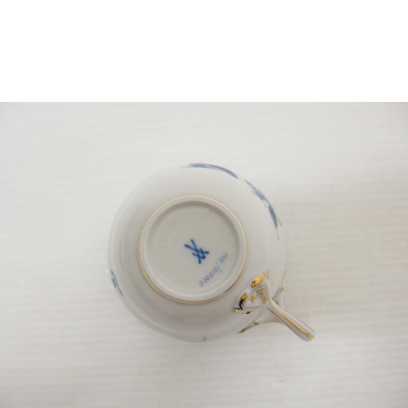 Meissen マイセン/カップ&ソーサー/青い花//00572/Aランク/88