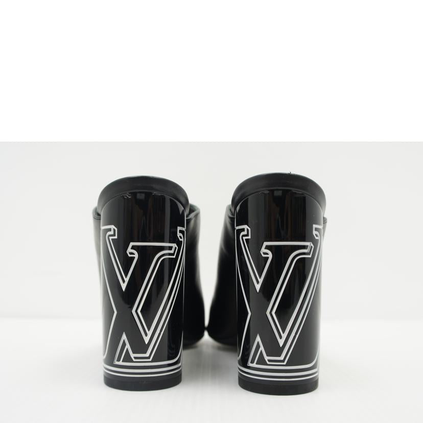 LV ルイヴィトン LOUISVUITTON トップモストサンダル ブラック 38.1/2/トップモストサンダル/ブラック//BR1***/Aランク/75