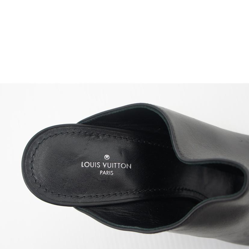 LV ルイヴィトン LOUISVUITTON トップモストサンダル ブラック 38.1/2/トップモストサンダル/ブラック//BR1***/Aランク/75