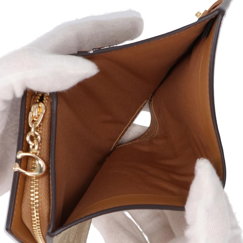 COACH コーチ/シグネチャースナップウォレット/C3309//D23**/SAランク/77