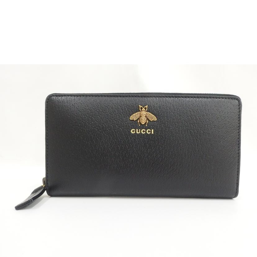 GUCCI アニマリエ ラウンドファスナー 長財布 激レア】GUCCI グッチ 長財布 ラウンドファスナー クーリエ