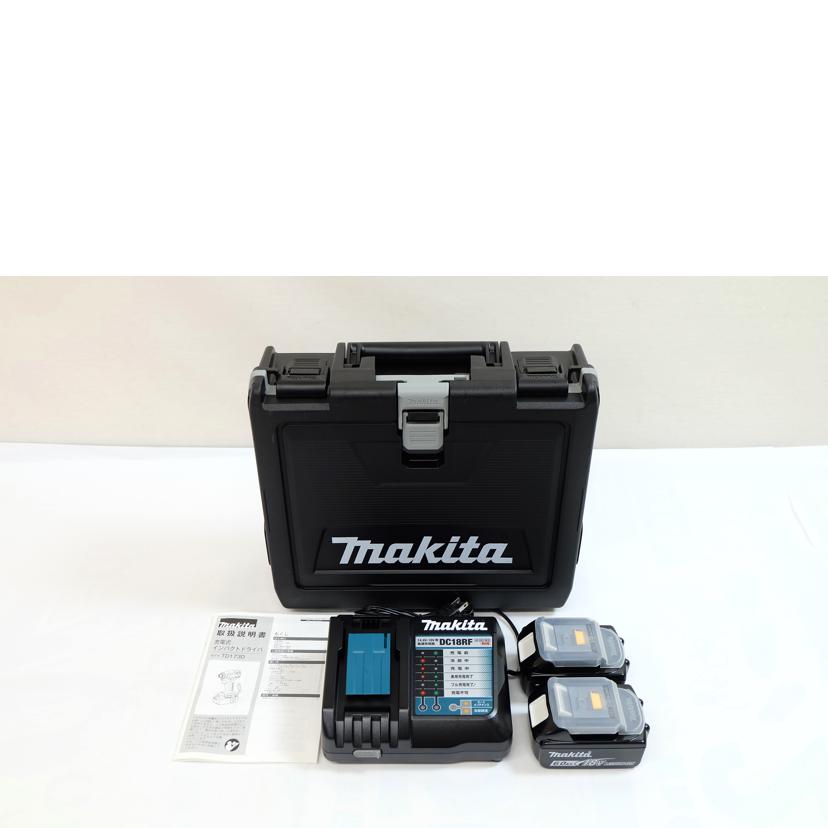 makita マキタ/充電式インパクトドライバ/TD173DRGXB//Aランク/71