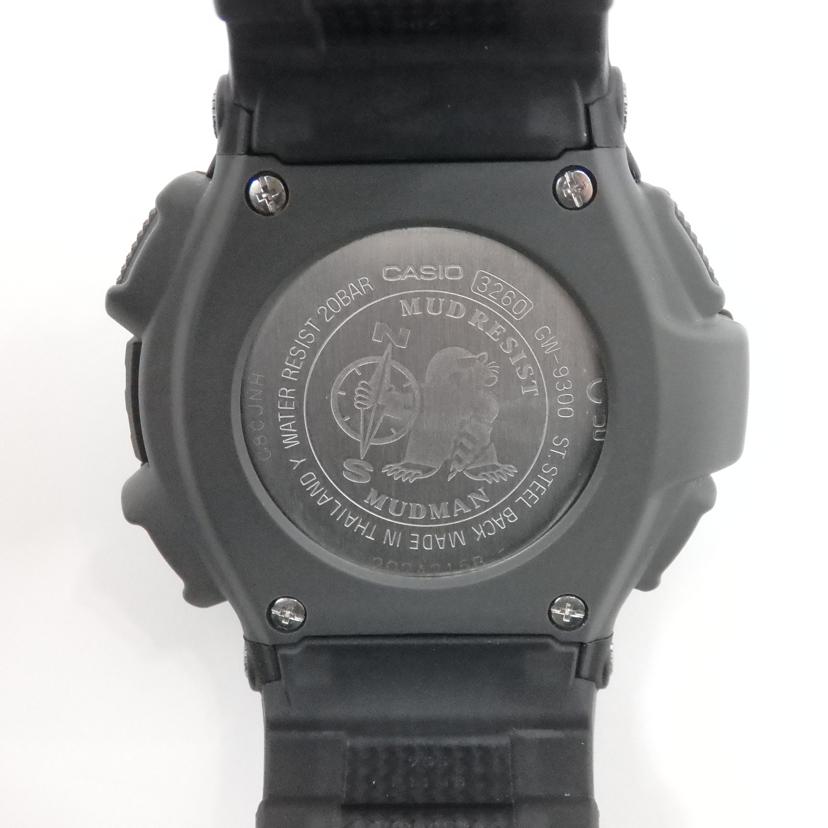 CASIO カシオ/G-SHOCK/MUDMAN/デジタル/電波ソーラー/GW-9300-1JF//202*****/SAランク/77