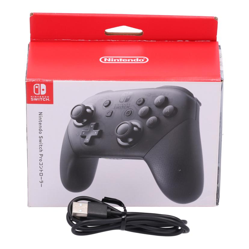 Nintendo 任天堂 ニンテンドー /Nintendo Switch Proコントローラー/HAC-A-FSSKA//XEL70084089574/Bランク/82