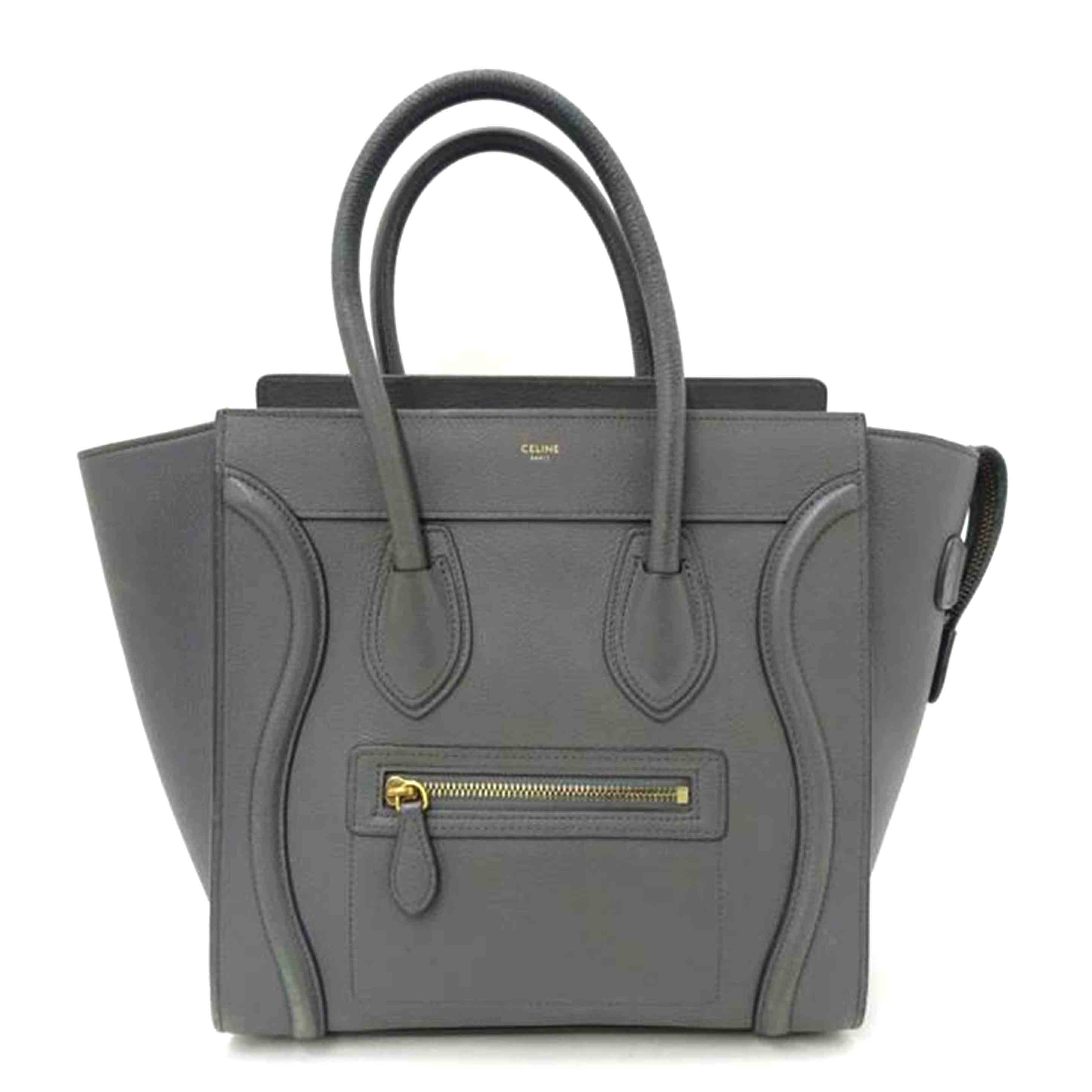 CELINE セリーヌ/ラゲージマイクロショッパー/グレー//S-A****************/Bランク/69