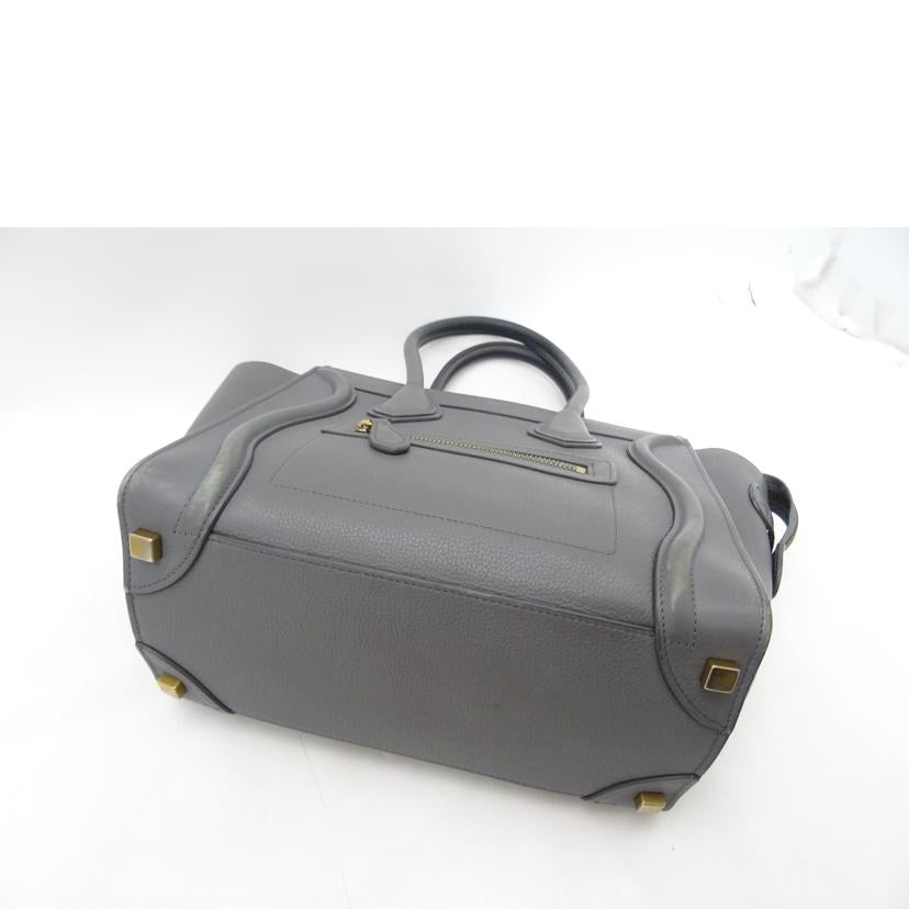 CELINE セリーヌ/ラゲージマイクロショッパー/グレー//S-A****************/Bランク/69