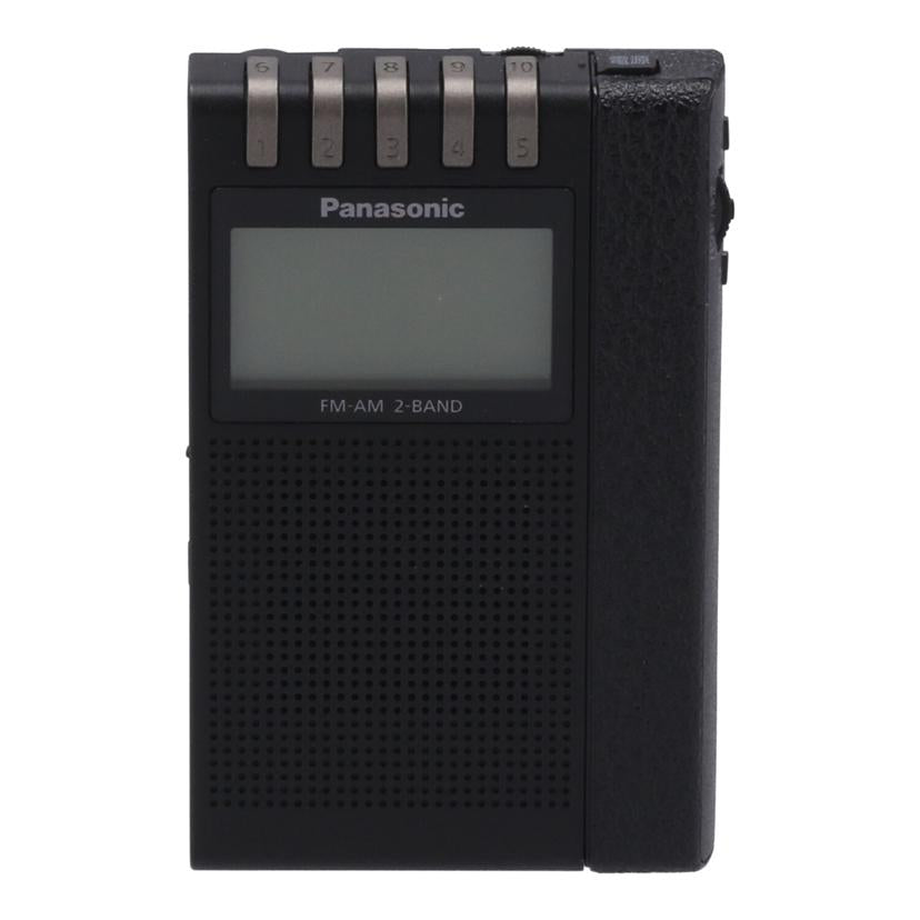 Panasonic パナソニック /ポケットラジオ/RF-ND380R-K //YA3DA001745/ABランク/62