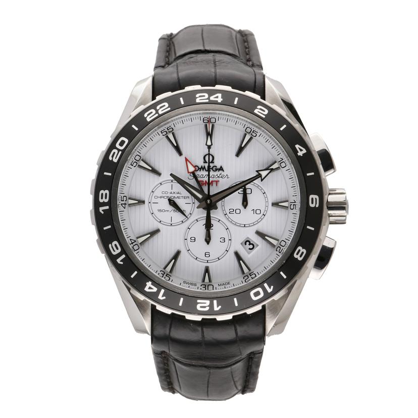 OMEGA オメガ/シーマスター/アクアテラGMT/クロノグラフ/231.10.44.52.04.001//786*****/ABランク/91