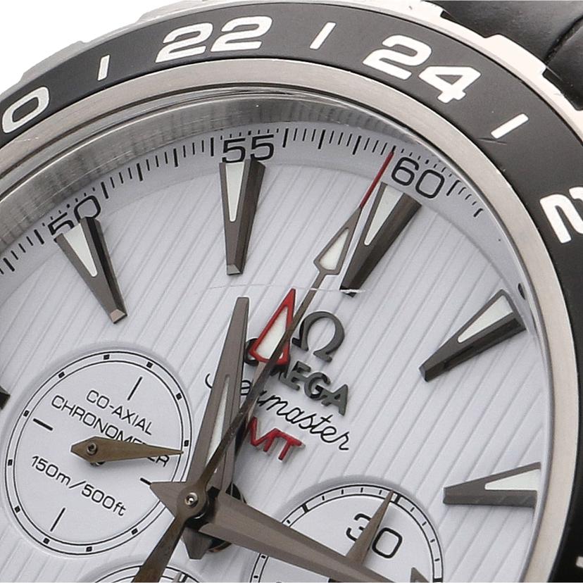 OMEGA オメガ/シーマスター/アクアテラGMT/クロノグラフ/231.10.44.52.04.001//786*****/ABランク/91