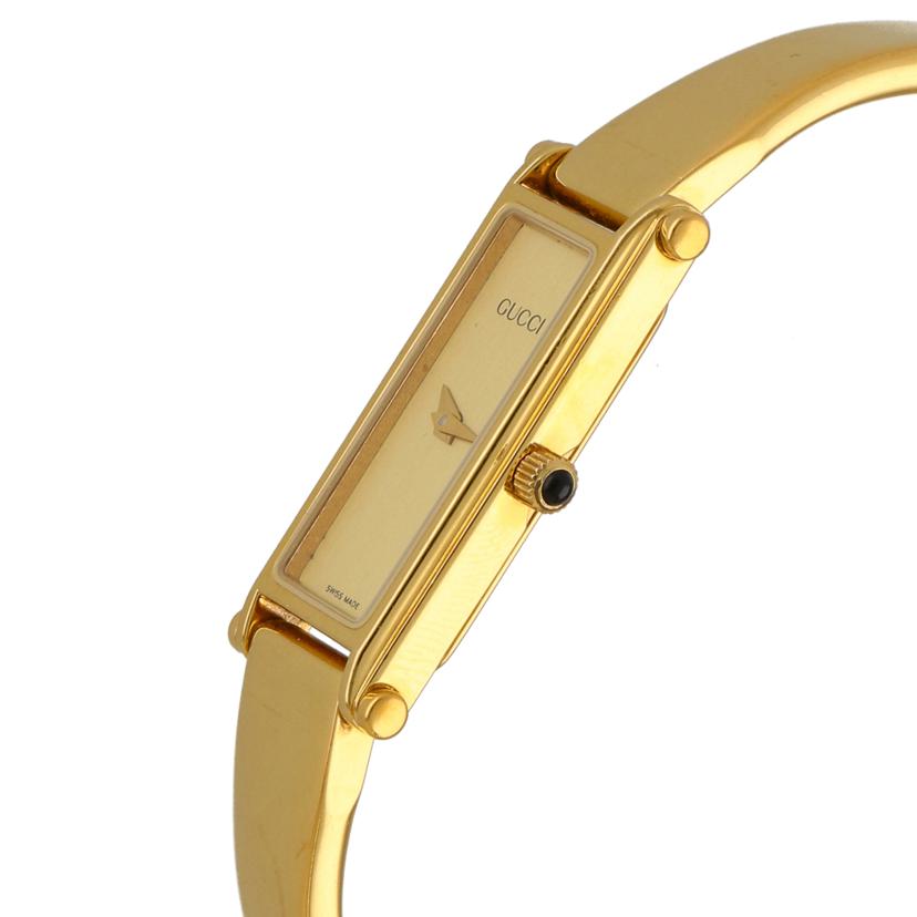 GUCCI グッチ /バングルウォッチゴールドレディースクオーツ/1500L//038****/Bランク/37