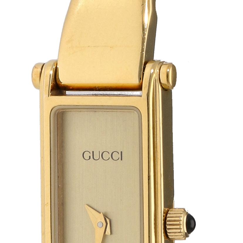 GUCCI グッチ /バングルウォッチゴールドレディースクオーツ/1500L//038****/Bランク/37