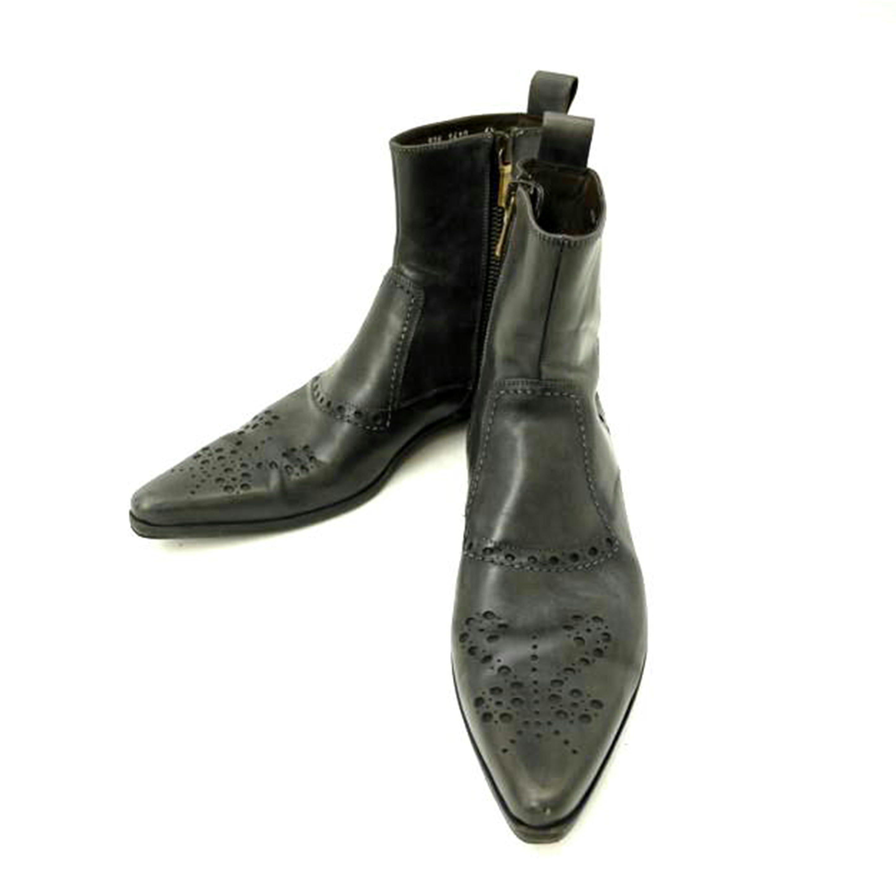 DOLCE&GABBANA ドルチェアンドガッバーナ/D&Gサイドジップブーツ/926 1410//ABランク/69