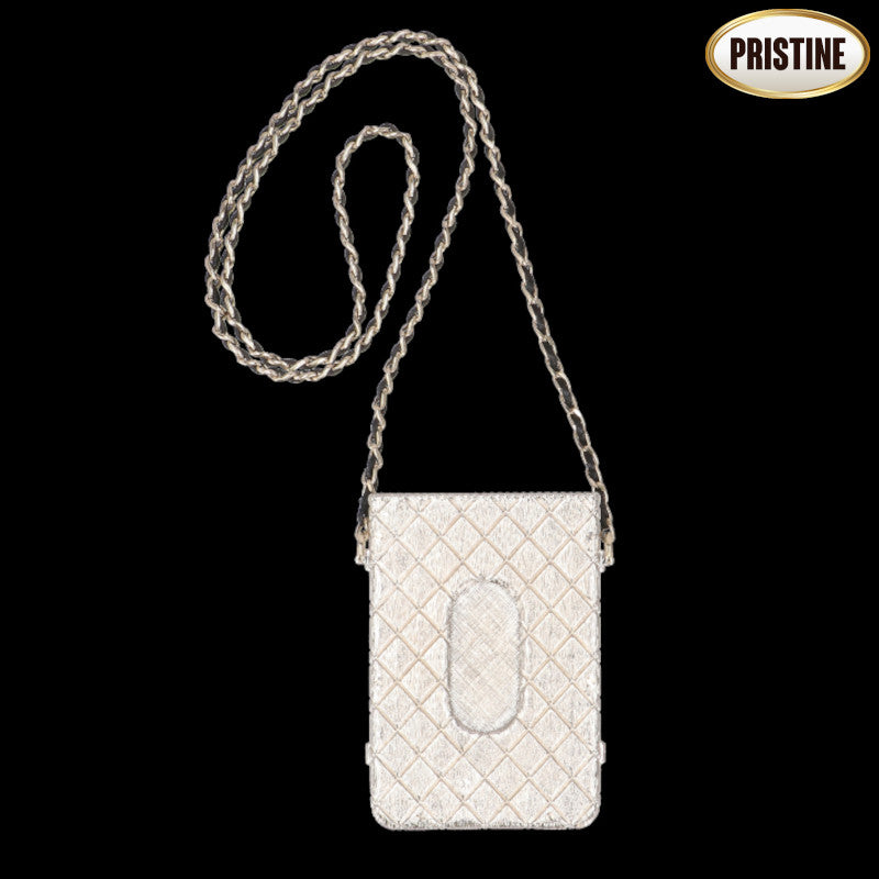 CHANEL シャネル/カードケースチェーンネックレス/シルバー/AB6710//SAランク/69