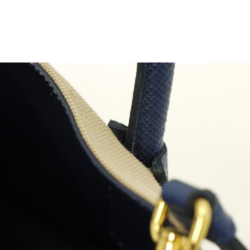 PRADA プラダ/カナパ2wayトート/バイカラー//158*****/Aランク/69
