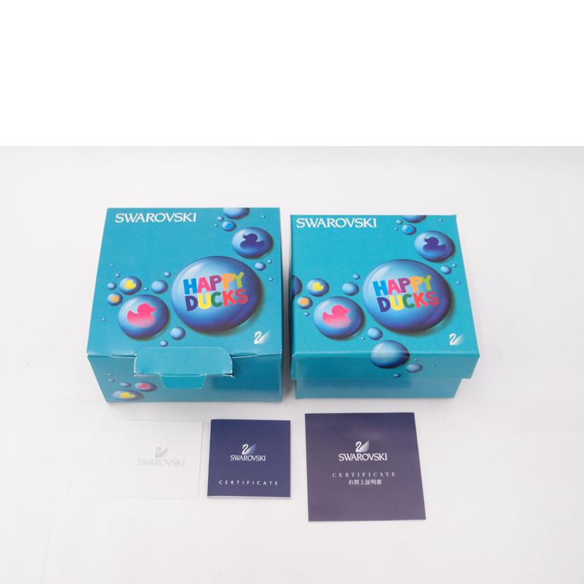 SWAROVSKI スワロフスキー/スワロフスキー 置物ハッピーダック サニーサム//SAランク/69